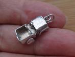 zilveren vintage bedel jeep [332], Overige merken, Gebruikt, Verzenden, 1 bedel