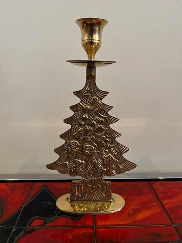 Vintage jaren ‘60 Kerstboom Kandelaar beschikbaar voor biedingen