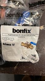 Kogelstopkraan 22mm met aftap. Teveel gekocht, Minder dan 30 cm, Overige typen, Nieuw, Minder dan 60 cm