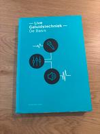 Live Geluidstechniek - De Basis, Ophalen of Verzenden, Zo goed als nieuw, Overige onderwerpen