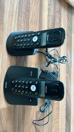 Philips CDI40 huistelefoon draadloze duo set, Gebruikt, Ophalen of Verzenden, 2 handsets