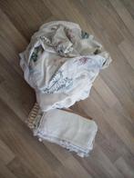 Moltons voor ledikant en spuugdoekjes, Ophalen, Gebruikt