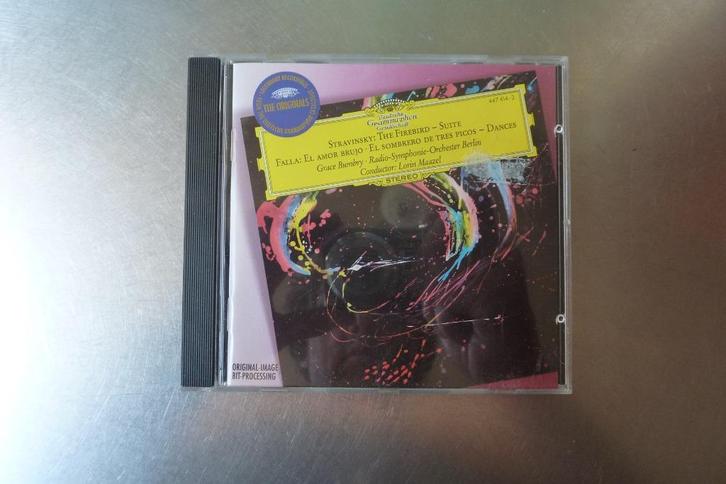 Stravinsky Firebird, Falla El AmorBrujo - Lorin Maazel, Cd's en Dvd's, Cd's | Klassiek, Modernisme tot heden, Ophalen of Verzenden
