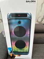 Salora Partybox 400W Bluetooth LED Speaker, Overige merken, Nieuw, Ophalen of Verzenden, 120 watt of meer