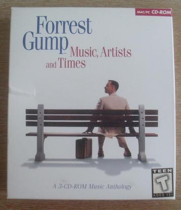 Forrest Gump - Music, Artists and Times 3x CD-rom music anth beschikbaar voor biedingen