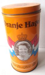 Oranje Hagel blik, De Ruijter: 30 april 1980 met Beatrix en, Verzamelen, Ophalen of Verzenden, Zo goed als nieuw, Overige, Overige merken