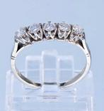 Witgouden Solitaire Ring 0.33 Crt Briljant / 18 krt, Sieraden, Tassen en Uiterlijk, Ringen, Ophalen of Verzenden, Zo goed als nieuw