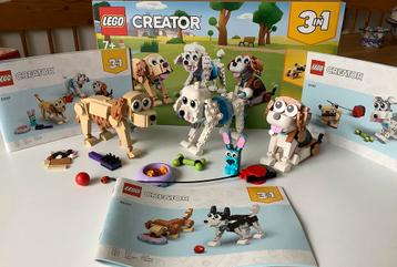Zgan LEGO Creator 3in1 Schattige Honden Set - 31137 beschikbaar voor biedingen