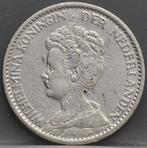 Zilveren 1 gulden 1912 - Wilhelmina, Postzegels en Munten, Munten | Nederland, 1 gulden, Verzenden, Zilver, Koningin Wilhelmina