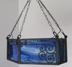 spectaculaire art deco luster Amerikaans glas Brandt, Ophalen