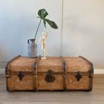 Oude Reiskoffer / Hutkoffer, Ophalen, Gebruikt, 50 tot 100 cm, Minder dan 50 cm