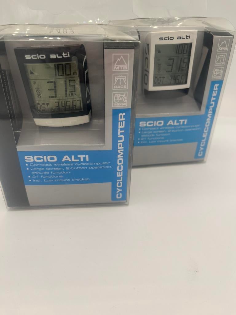 Fietscomputer SCIO ALTI, Ophalen of Verzenden, Zo goed als nieuw