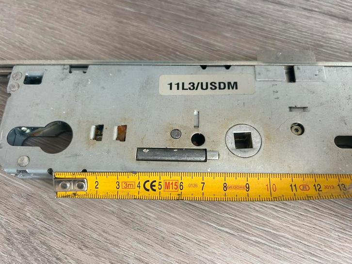 FUHR driepunt slot - PC maat 92, doornmaat 45mm., Doe-het-zelf en Verbouw, IJzerwaren en Bevestigingsmiddelen, Zo goed als nieuw