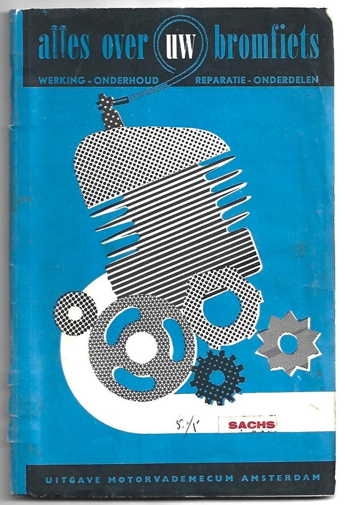 Sachs 50/2 reparatie onderhoud motorblok bromfiets (8004z), Fietsen en Brommers, Handleidingen en Instructieboekjes, Zo goed als nieuw