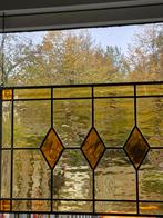 Antiek Glas in Lood Raam - 1831, Antiek en Kunst, Antiek | Glas en Kristal, Ophalen