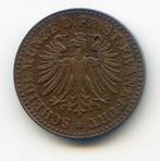 German States - Frankfurt am Main		1	Heller	1864, Postzegels en Munten, Munten | Europa | Niet-Euromunten, Ophalen of Verzenden