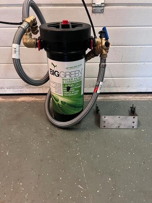 Biggreen waterontharder zoutloos, Witgoed en Apparatuur, Waterontharders, Zo goed als nieuw, Magnetische wateronthardeer, Ophalen of Verzenden