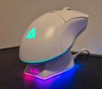 KLIM Blaze Y Game Muis wit + Laadstation, Computers en Software, Muizen, Rechtshandig, Muis, Gaming muis, Nieuw