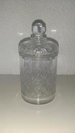 Kristallen Pot met Deksel, Antiek en Kunst, Antiek | Glas en Kristal, Ophalen of Verzenden