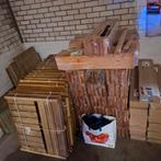 Partij houten kweekbakken 54 stuks alles is nieuw, Doe-het-zelf en Verbouw, Hout en Planken, Ophalen, Minder dan 25 mm, Nieuw