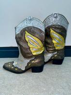 GANNI cowboylaarzen metallic - maat 38 - origineel, Kleding | Dames, Schoenen, Hoge laarzen, Overige kleuren, Verzenden, Gedragen