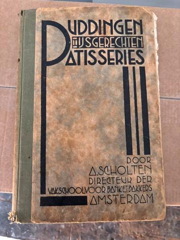 Pattisserie receptenboek 1933 beschikbaar voor biedingen