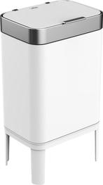 Loftey Sensor Prullenbak 60 L – Push/touch Afvalbak – Wit/RV
