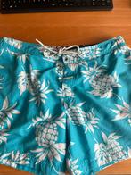 Tommy Hilfige  fel blauwe heren zwemshort  ananas print M, Tommy Hilfiger, Ophalen of Verzenden, Zwemshort, Maat 48/50 (M)