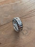 Buddha to buddha ring lars small maat 17, Gebruikt, Ophalen of Verzenden, Dame of Heer, Zilver