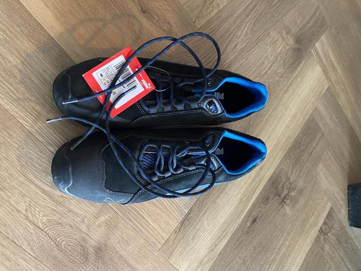 Puma Rio Black werkschoenen (S3) maat 46, Kleding | Heren, Schoenen, Zo goed als nieuw, Werkschoenen, Zwart, Ophalen of Verzenden