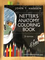 Netter’s Anatomy Coloring Book 2nd Edition John T. Hansen, Ophalen of Verzenden, Beta