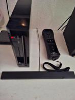 Nintendo Wii Zwart + Controller, Ophalen, Gebruikt, Met 1 controller