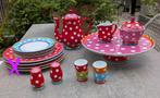 Douwe Egberts oilily servies, Huis en Inrichting, Keuken | Servies, Overige typen, Ophalen of Verzenden, Zo goed als nieuw, Overige stijlen