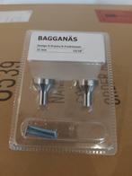 knop roestvrijstaal (Bagganas Ikea), Ophalen of Verzenden, Nieuw