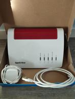 Wifi router incl modem Fritz Box 7590 AX +  kabels, Ophalen of Verzenden, Zo goed als nieuw