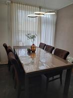 Eethoek met stoelen tafel henders & hazel, Ophalen, Zo goed als nieuw