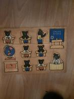 kinderen puzzel houten puzzels mag apart bod is voor alles, Gebruikt, 10 tot 50 stukjes, Ophalen of Verzenden, Van hout