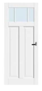 Cando Glaspaneelset Cardiff voor Binnendeur 73 x 201,5, Minder dan 80 cm, Binnendeur, Nieuw, Ophalen of Verzenden