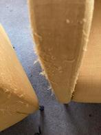 Gratis 2 gele stoeltjes (beschadigd), Huis en Inrichting, Fauteuils, Gebruikt, Minder dan 75 cm, Ophalen of Verzenden, Stof