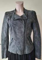 Only imitatie suede jasje grijs maat 38, Maat 38/40 (M), Only, Ophalen of Verzenden, Zo goed als nieuw