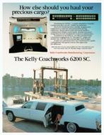 Folder Kelly Coachworks 6200 SC (Cadillac limousine ca.1987), Verzenden, Gelezen, Overige merken