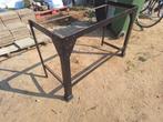 Stalen onderstel voor werkbank/tafel, Doe-het-zelf en Verbouw, Werkbanken, Ophalen, Gebruikt, 120 tot 170 cm