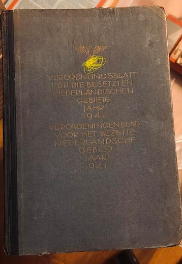 Verordnungsblatt Bezette Gebieden 1941 beschikbaar voor biedingen
