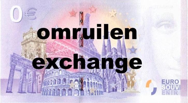0 Euro biljetten omruilen exchange, Postzegels en Munten, Bankbiljetten | Europa | Eurobiljetten, Los biljet, Overige landen, 5 euro