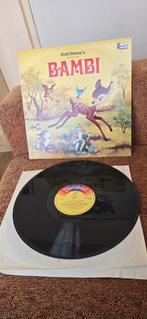 Lp sprookje bambi  Walt Disney, Ophalen of Verzenden, Zo goed als nieuw, Verhaal of Sprookje