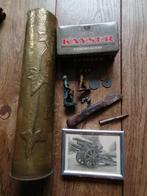 Lotje wo1 spullen, Ophalen of Verzenden, Landmacht, Duitsland, Hulzen of Bodemvondsten
