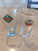 Amstel & Palm Bierglazen - Set van 2, Ophalen of Verzenden