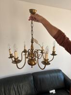 Koperen kroonluchter, Ophalen, Gebruikt