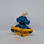 Zanger Smurf 20038, Verzamelen, Smurfen, Ophalen of Verzenden, Gebruikt, Muzieksmurf, Poppetje, Figuurtje of Knuffel