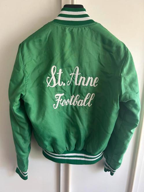 Vintage varsity American Football jacket jas bomber USA, Sport en Fitness, Overige Sport en Fitness, Zo goed als nieuw, Ophalen of Verzenden